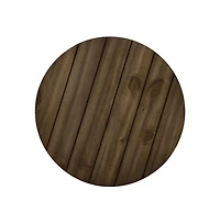 Heartland Furniture Accent Table for Entryway with Antique Finish and Round Top