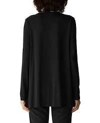 Eileen Fisher Women's Lyocell V-Neck Long-Sleeve Tunic