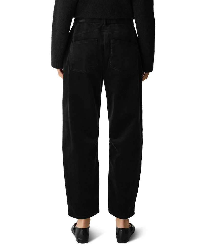Eileen Fisher Women's Ankle Arch Pant Corduroy Wide-Leg Pants