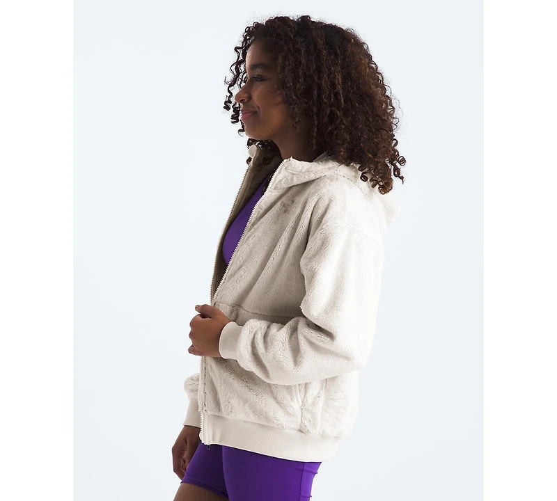 The North Face Girls' 7-16 Osito Full-Zip Hooded Jacket