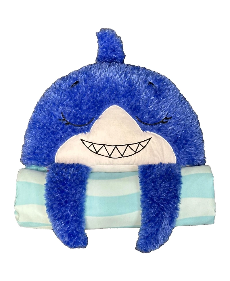 Happy Nappers Shark Large Weighted Pillow and Sleeping Bag Plush