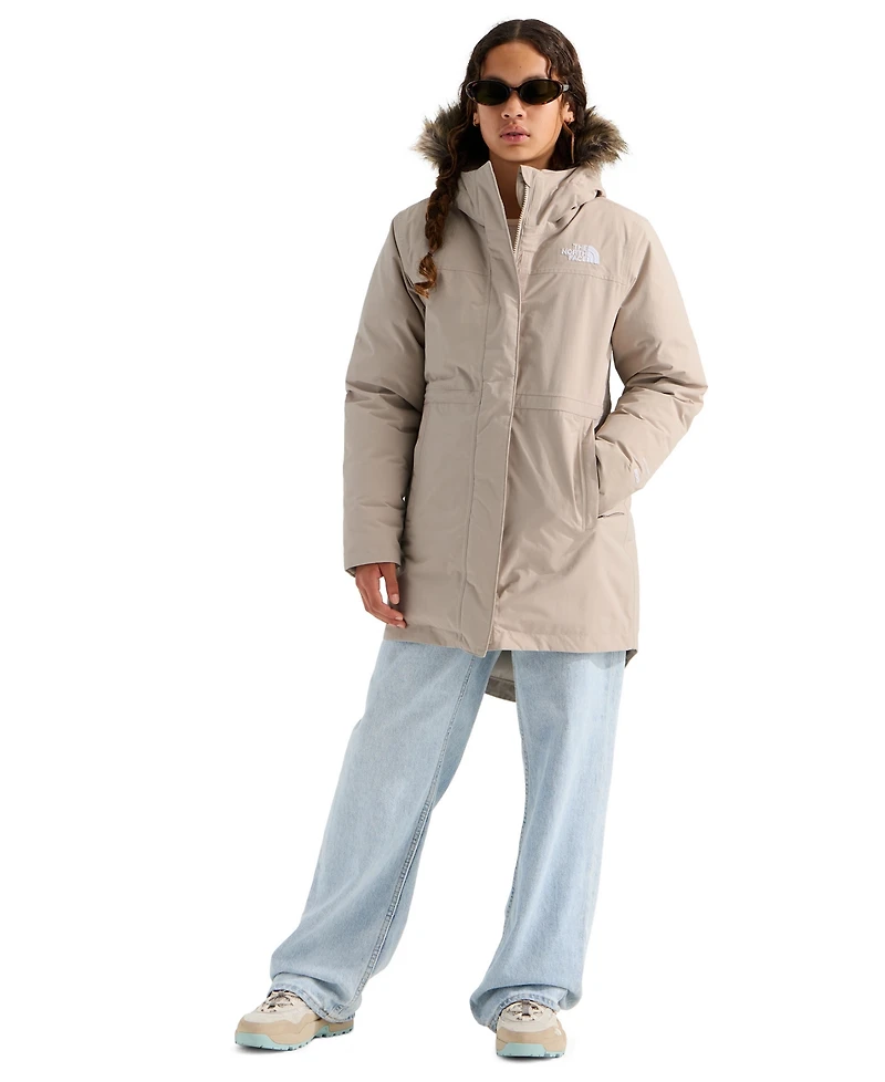The North Face Girls' 7-18 Hooded Parka Jacket