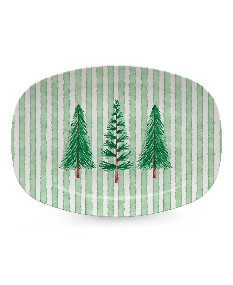 Mariposa Woodland Trees Resin Platter