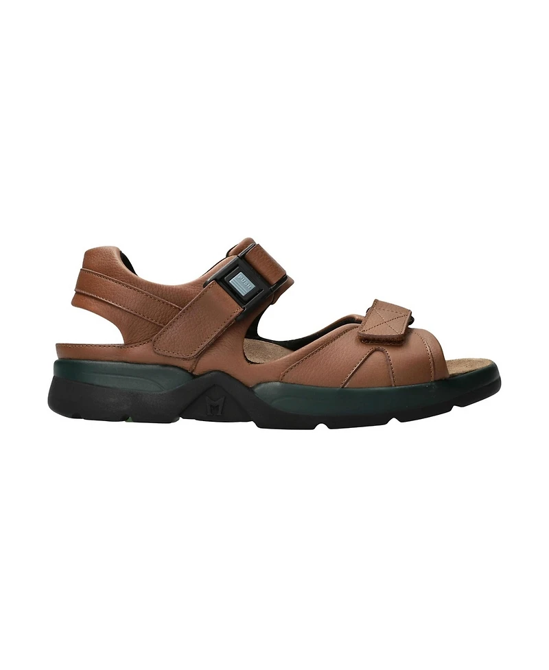 Mephisto Shark Fit Leather Open-Toe Sandals