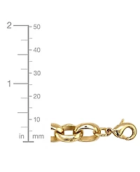 And Now This Silver, Gold Lobster Clasp Closure Chain Necklace