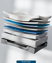 Molecule Reflex Elite 14" Plush Tight Top Mattress in a Box, Twin