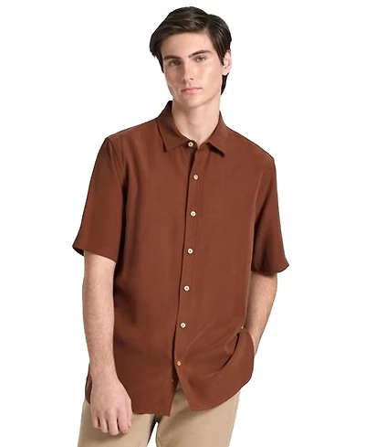 Ted by Baker Men's Finchley Point-Collar Classic-Fit Shirt