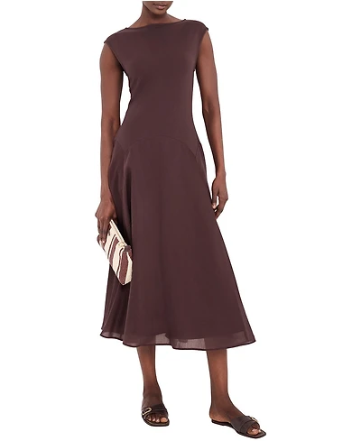 Mint Velvet Women's Sleeveless Midi Dress