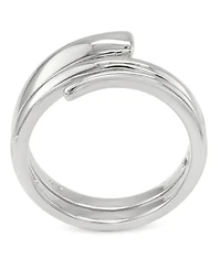 And Now This 18K Gold Plated or Silver Plated Coil Ring