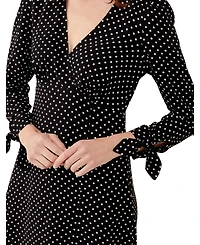 Finery London Women's Laine Polka Dot Spot Midi Dress