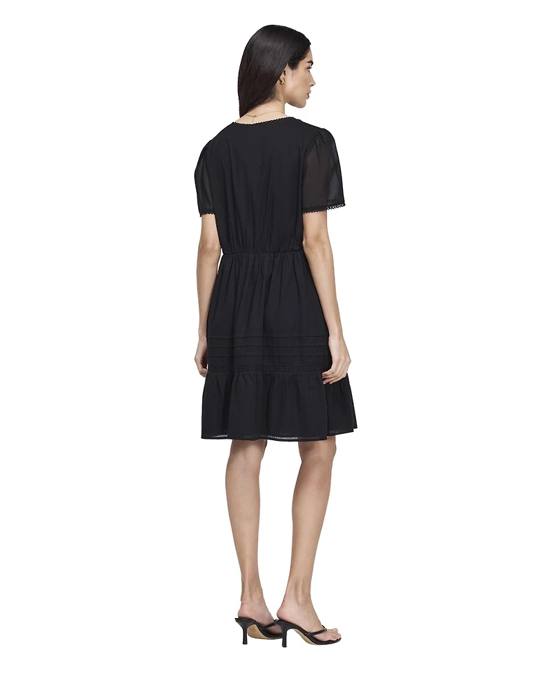 Finery London Women's Cotton Voile Short Dress