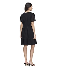 Finery London Women's Cotton Voile Short Dress