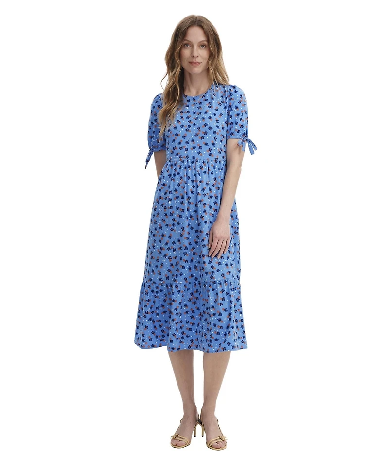Finery London Women's Jessa Tiered Short Sleeve Dress