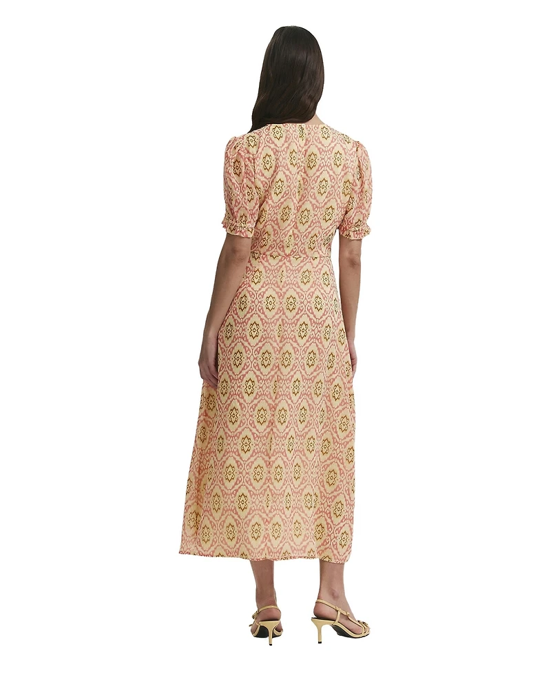 Finery London Women's Mela Printed Midi Tea Dress