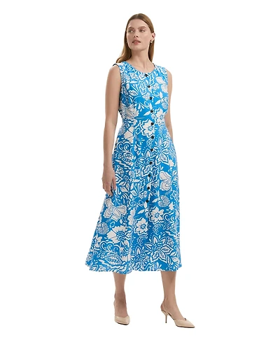 Finery London Women's Aimee Floral Midi Dress