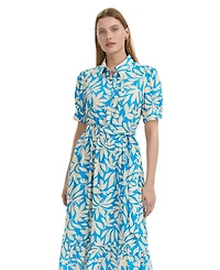 Finery London Women's Liana Floral Midi Tiered Dress