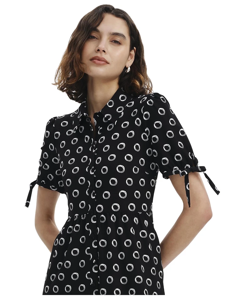 Finery London Women's Estee Midi Shirt Dress