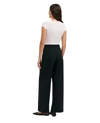 Finery London Women's Short Caryl PonteWide Leg Trousers