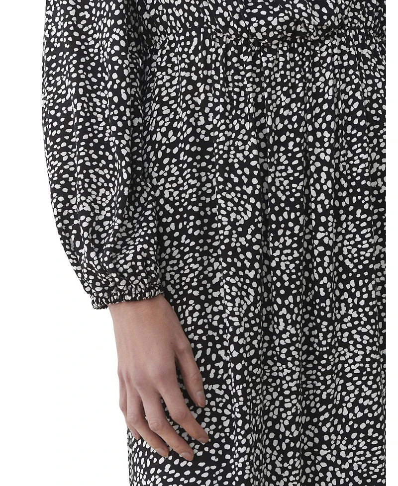 Finery London Women's Suzie Animal Print Midi Dress