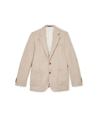 Reiss Men's Pelmet Wool-Blend Herringbone Single-Breasted Blazer