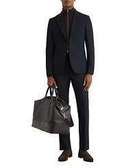 Reiss Men's Graduate Tailored-Fit Flat-Front Suit Pants