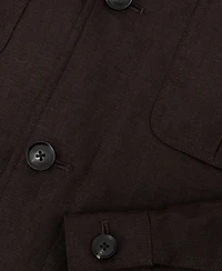 Reiss Men's Adam Linen Four-Pocket Jacket