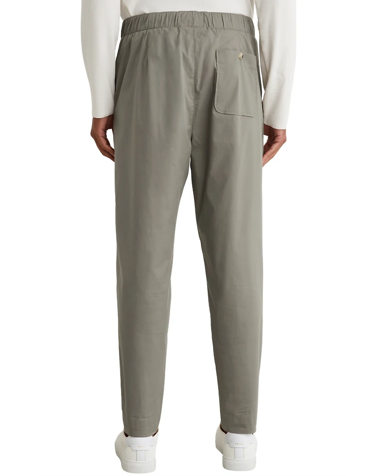 Reiss Men's Snap Lightweight Stretch Cotton-Blend Tapered Pants