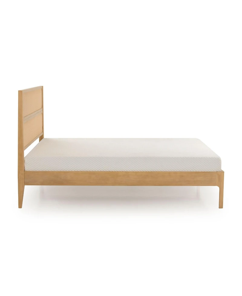 Max & Lily Elio/Rattan Queen Single Bed