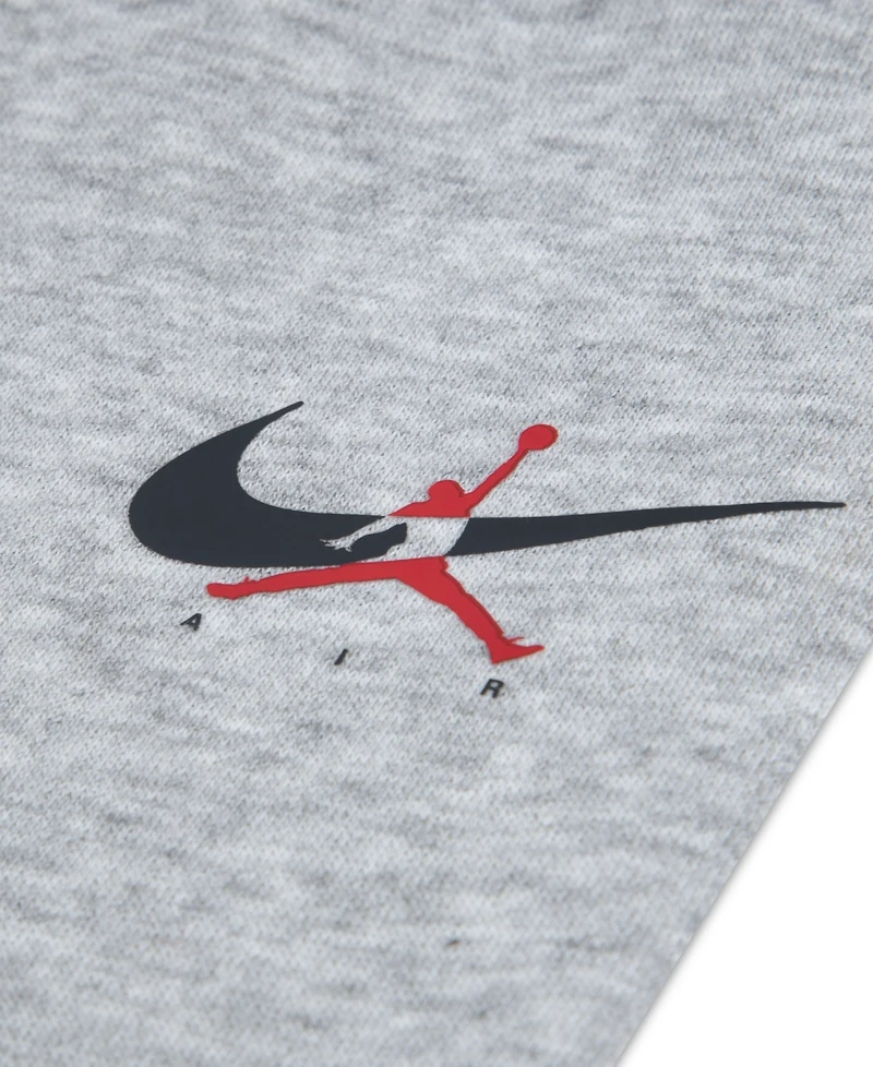 Jordan Boys' 4-7 Logo Fleece Sweatshirt and Joggers, 2-Piece Set