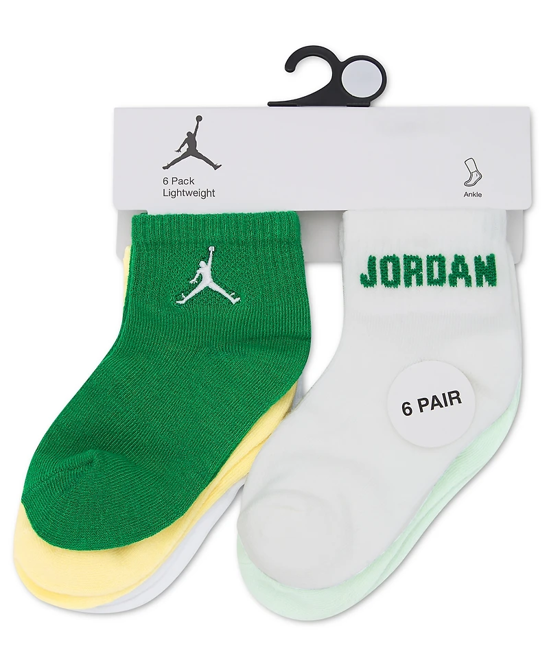 Jordan Baby Everyday Socks, 6 Pack