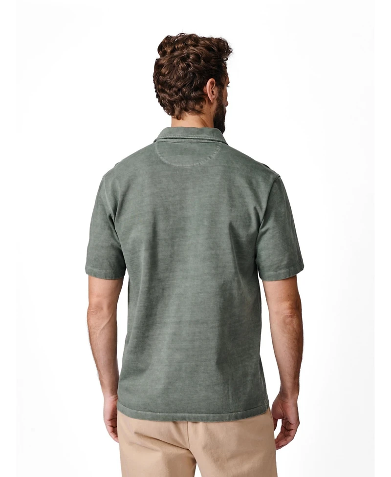 Aubin Men's Arkwright Heavyweight Jersey Polo Shirt