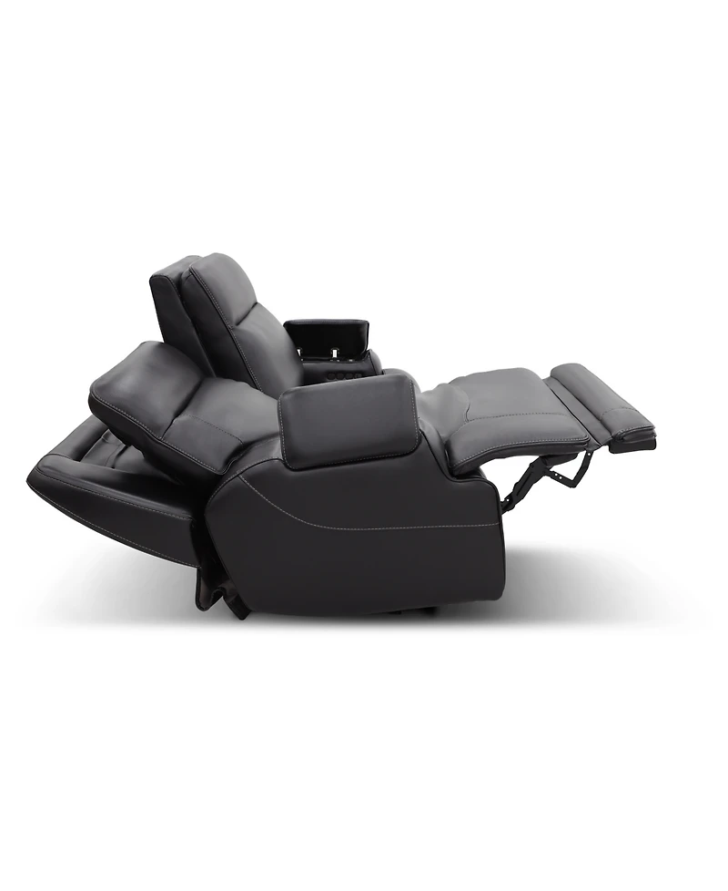 Atlas 41" Leather Triple Power Zero Gravity Recliner, Macy's Exclusive