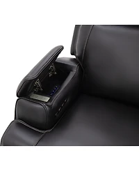 Atlas 41" Leather Triple Power Zero Gravity Recliner, Macy's Exclusive