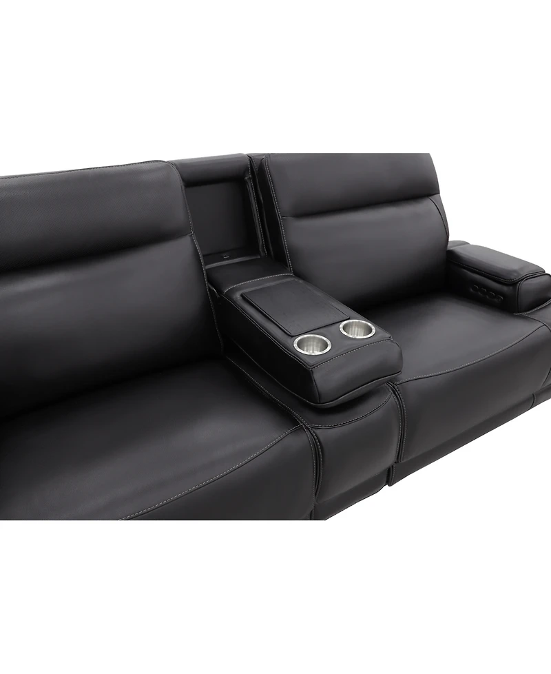 Atlas 7-Piece Triple Power Motion Sectional Sofa, Macy's Exclusive