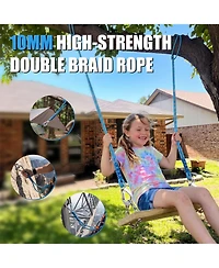 Piscifun Heavy Duty Tree Swing Straps Hanging Kit With Stainless Steel Carabiner Adjustable For Outdoor Use
