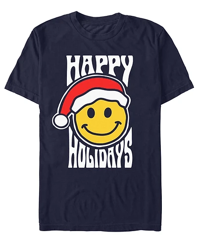Fifth Sun Men's Happy Graphic Christmas T-Shirt