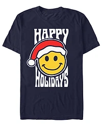 Fifth Sun Men's Happy Graphic Christmas T-Shirt