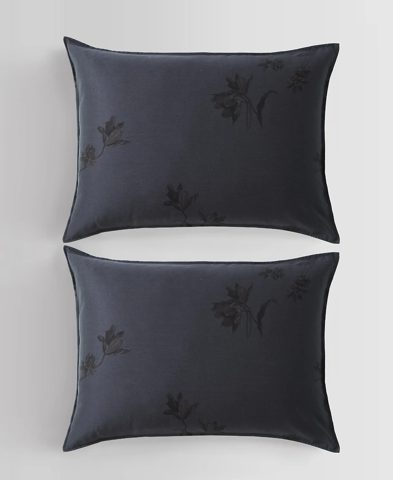 Calvin Klein Vintage Botanical Sateen 3-Piece Duvet Cover Set