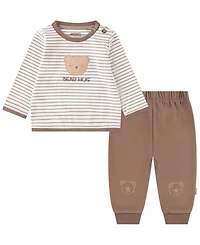 Huggies Baby Boys' Long-Sleeve Top and Pants 2-Piece Set