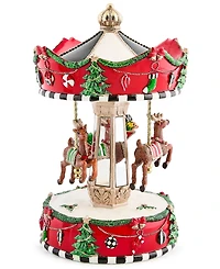 MacKenzie-Childs Patience Brewster Dash Away Christmas Carousel