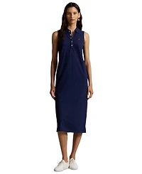 Polo Ralph Lauren Women's Stretch-Cotton Sleeveless Dress