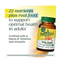 MegaFood One Daily Multivitamin for Women and Men, Immune Support, 180 Ct
