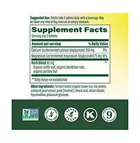 MegaFood Calcium and Magnesium Supplement, Magnesium Glycinate, Bone and Heart Health, 90 Ct