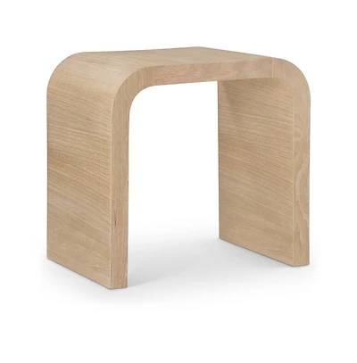 Meridian Furniture Cresthill White End Table