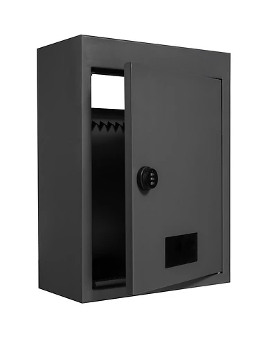 Vevor Through The Wall Drop Box 12.5x6.3x16.9" Mailbox with Code Lock
