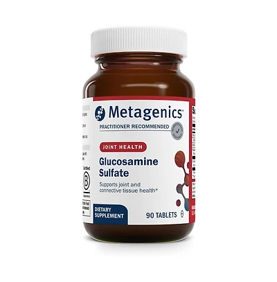 Metagenics Glucosamine Sulfate Joint and Cartilage Health Supplement With 1500 Milligram Glucosamine Sulfate, Vitamin C and Potassium 90 Tablets