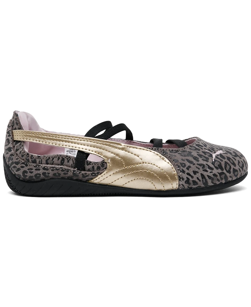 Puma Little Girl's Speedcat Ballet Leo Girl Mary Jane Lifestyle Sneakers from Finish Line