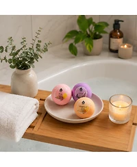 Pursonic Clean Air & Relaxation Bundle - Includes Usb Powered True Hepa Air Purifier + 10 Handmade Bath Bombs