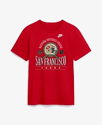 Nike Men's San Francisco 49ers Rewind Essential Screen-Print T-Shirt