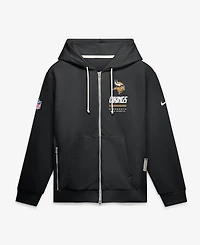 Nike Men's Minnesota Vikings Sideline Standard Issue Full-Zip Loose-Fit Hoodie